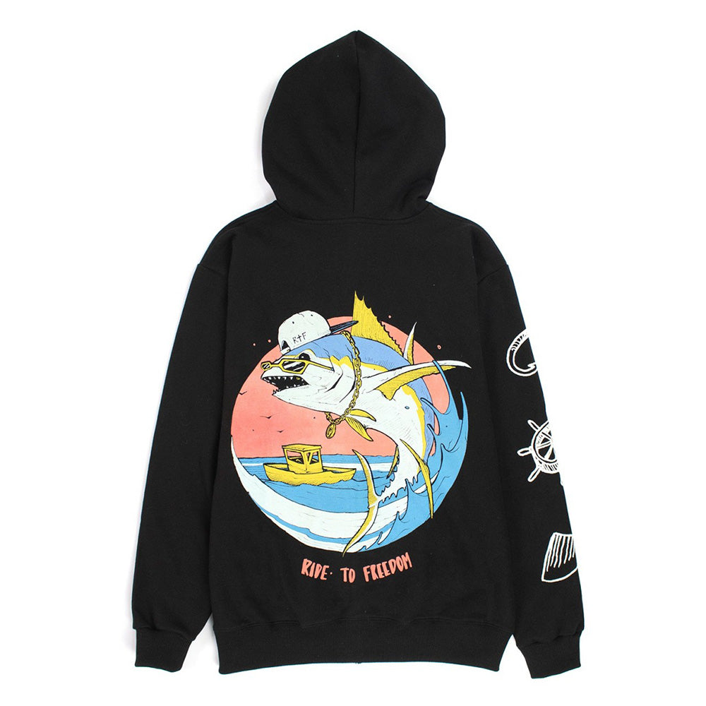 Polera RTF C/Capucha Tuna