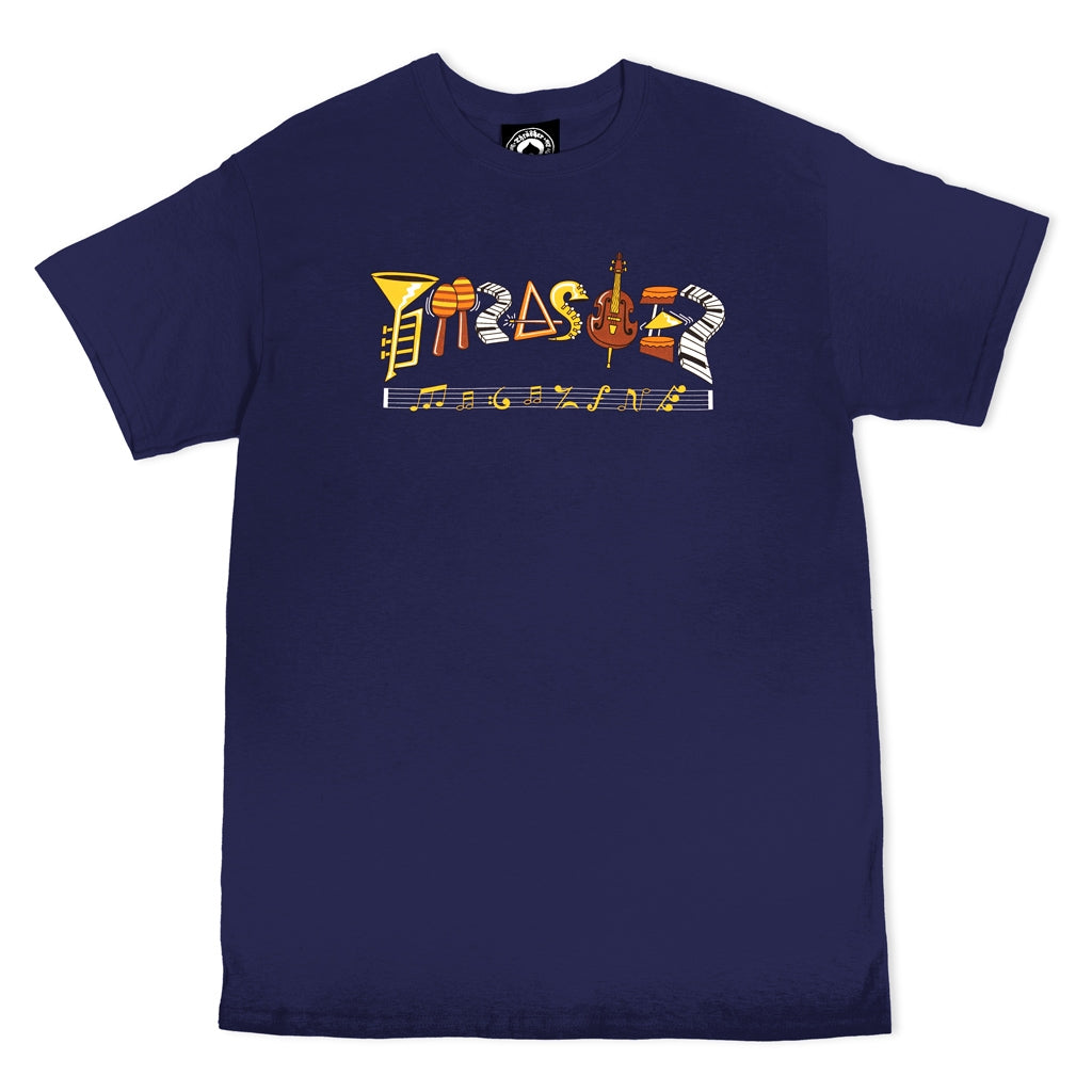 Polo Thrasher Fillmore Logo Navy