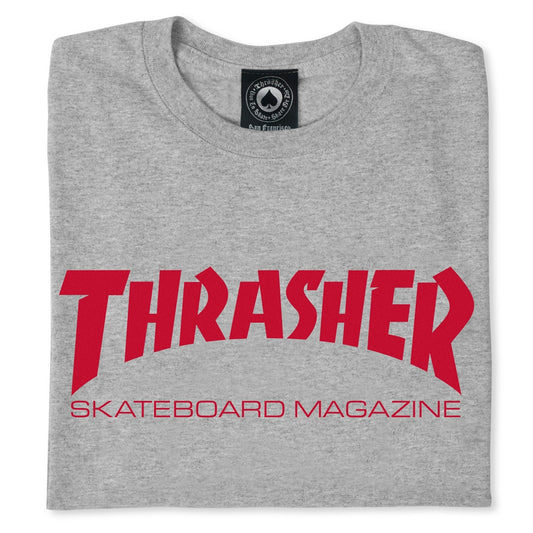 Polo Thrasher Skate Mag Gray/Red