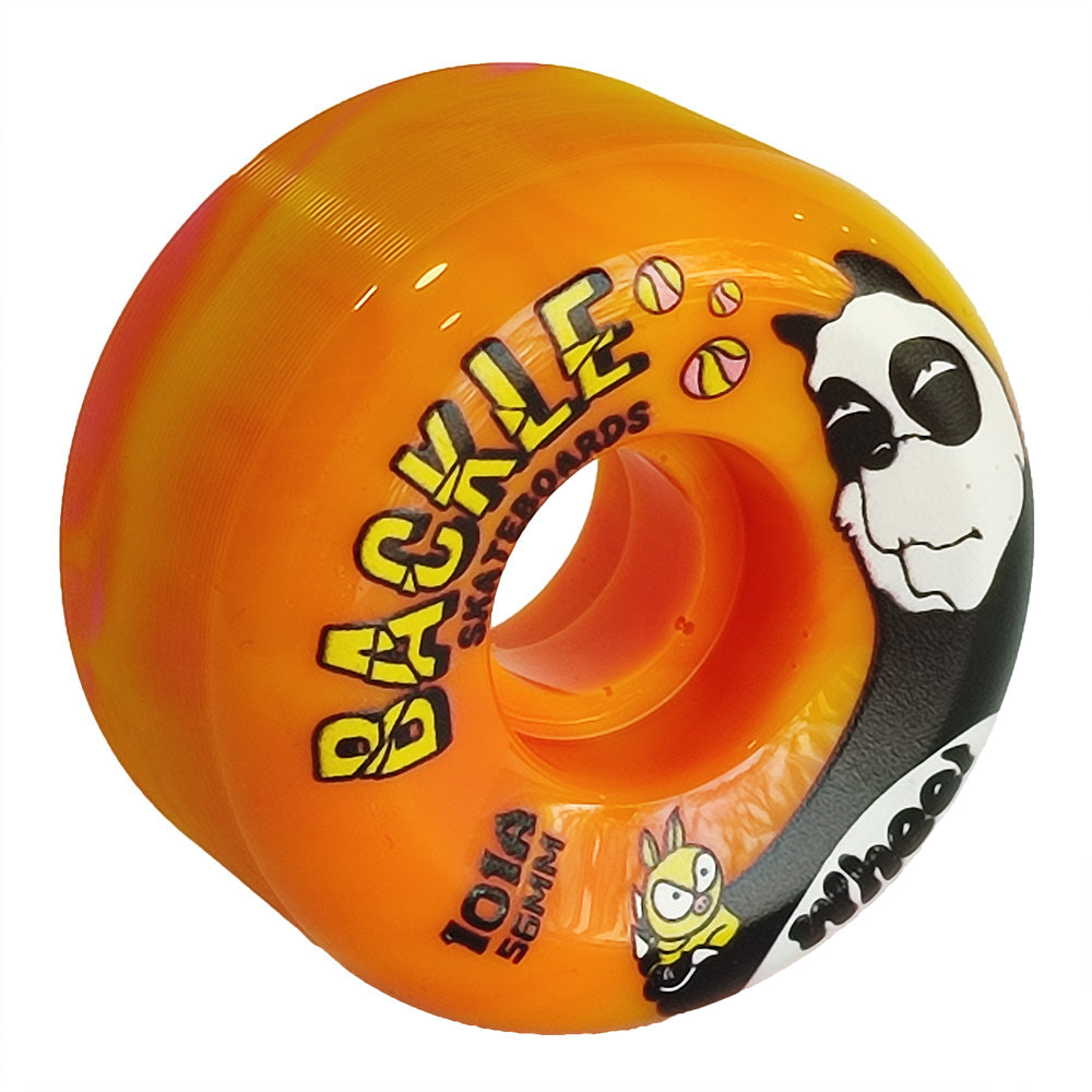 Ruedas Backle Panda Orange 101A 56mm